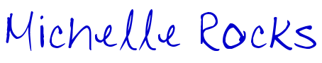 Michelle Rocks шрифт